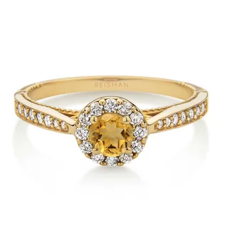 Anel Amore Mio Citrino ouro 18k