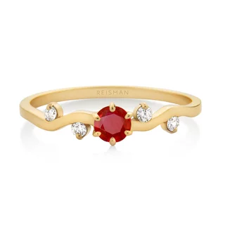 Anel Belle Rubi ouro 18k