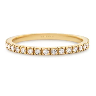 Aparador de Aliança Eternity ouro 18k