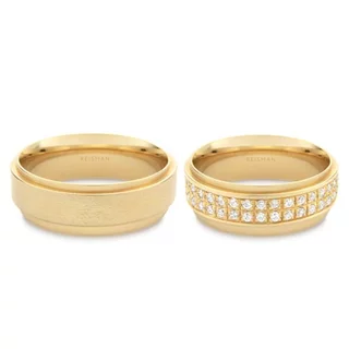 Alianças de Casamento Campos do Jordão ouro 18k