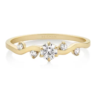 Anel de Noivado Belle ouro 18k