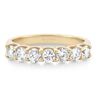 Meia Aliança Classic ouro 18k Diamantes 84 pts