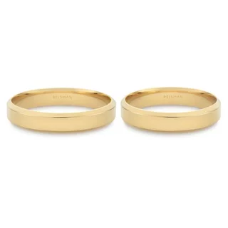 Alianças de Casamento Chuí ouro 18k