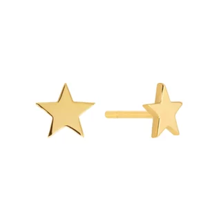 Brinco Estrela ouro 18k