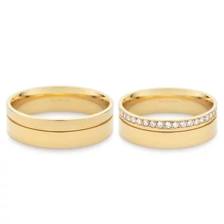 Alianças de Casamento Suíça ouro 18k
