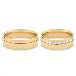 Alianças de Casamento Vila Olímpia ouro 18k