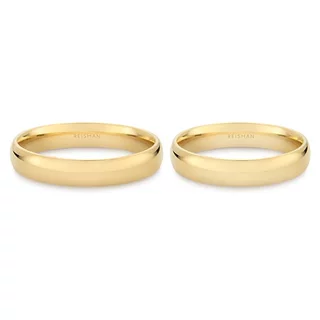 Alianças de Casamento Tradicionais Delicate ouro 18k