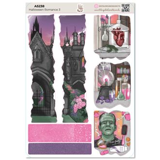 Halloween Romance 3 - Adesivos - A5