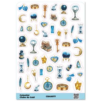Adesivos - Celestial 7- A5