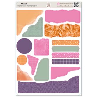 Halloween Romance 9 - Adesivos - A5
