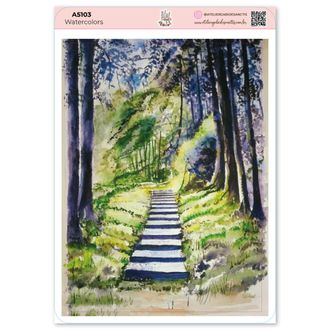 Watercolors - Adesivos - A5 4