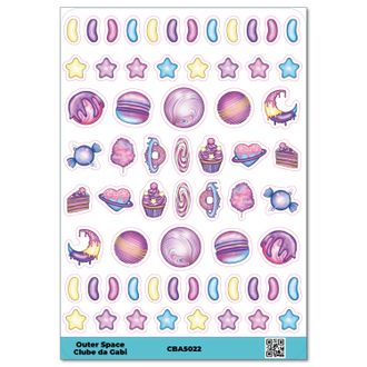 Adesivos - Outer Space 5 - A5