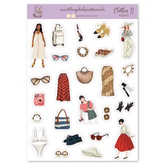 Clothes II - Adesivos - A5