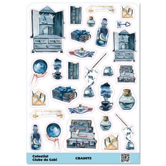 Adesivos - Celestial 3- A5