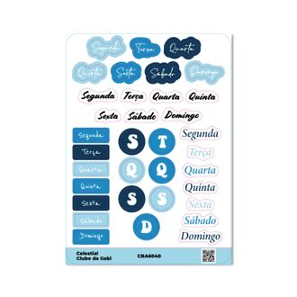 Adesivos - Celestial 4 - A6