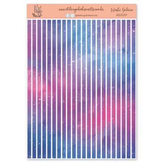Washi Galáxia P - Adesivos - A5