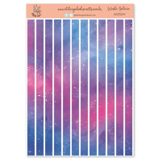 Washi Galáxia M - Adesivos - A5