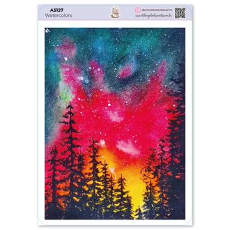 Watercolors - Adesivos - A5 22