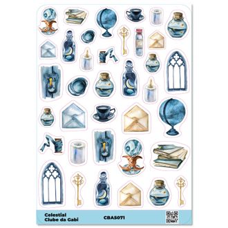 Adesivos - Celestial 1- A5