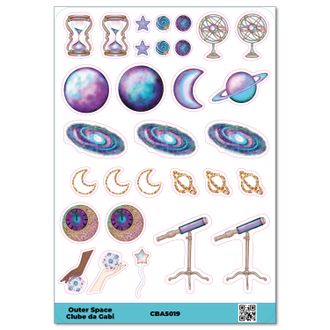 Adesivos - Outer Space 2 - A5