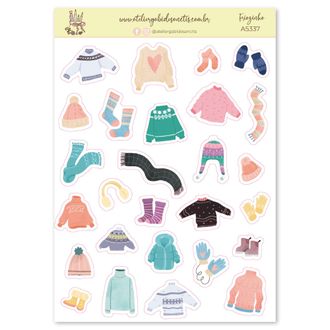 Friozinho - Adesivos - A5