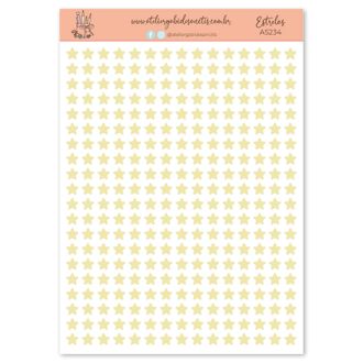 Estrelas - Adesivos - A5