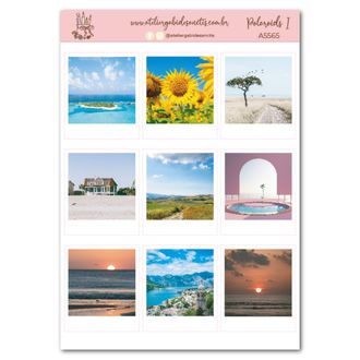 Polaroids I - Adesivos - A5