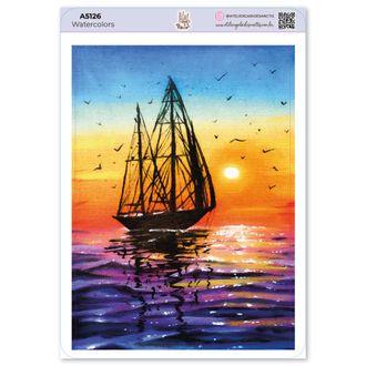 Watercolors - Adesivos - A5 21