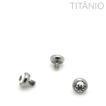 Topo Disco Flat Zircônia Titânio