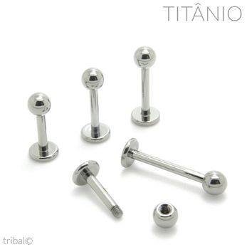Labret Titânio