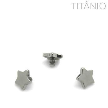 Topo Estrela Titânio