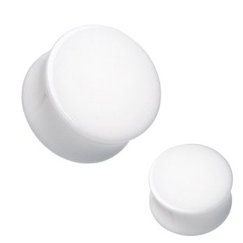 Plug Acrílico Branco