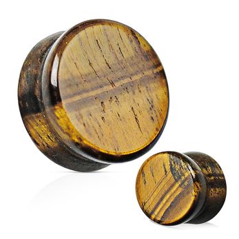 Plug Pedra Olho de Tigre