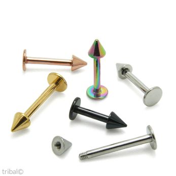 Labret Aço Cirúrgico com Spike