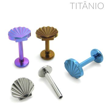 Labret Concha Titânio