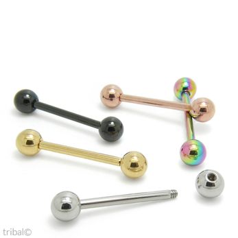 Barbell Língua Aço Cirúrgico