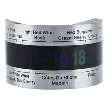 Termômetro Externo para Garrafa de Vinho