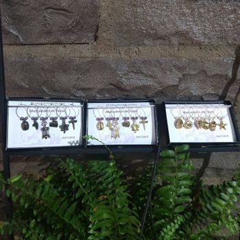 Conjunto Marcador de Taças Bacchus