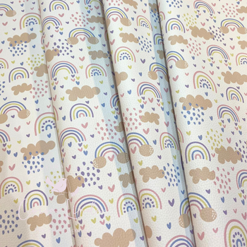 SINTÉTICO DOLL ESTAMPADO - ARCO IRIS BRANCO