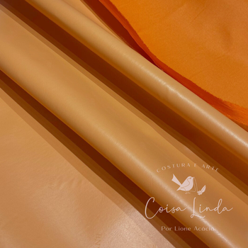 FORRO DE NYLON EMBORRACHADO GROSSO LARANJA