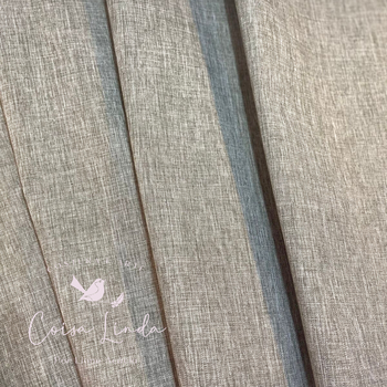 FORRO DE NYLON LINHO - CINZA MESCLA