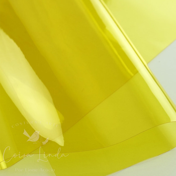 PLÁSTICO CRISTAL COLOR AMARELO
