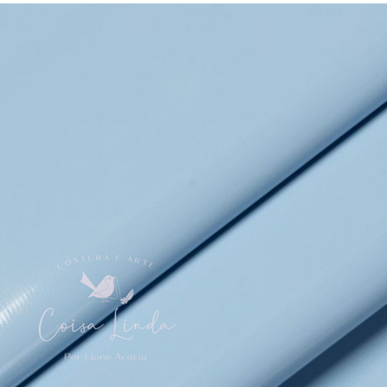 SINTÉTICO MONTANA VERNIZ  - AZUL BEBE