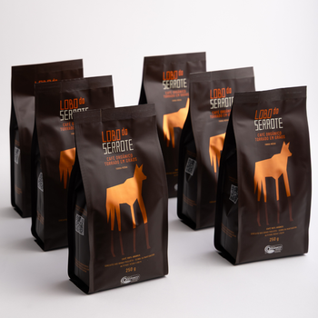 Kit com 6 Cafés em Grãos Especiais Orgânicos 100% Arábica