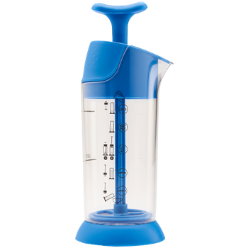 Espumador de Leite Azul