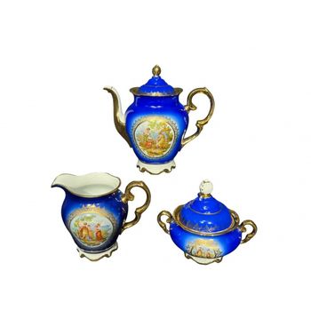 Belíssimo jogo de chá da marca DP