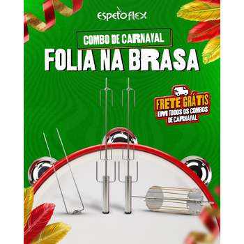 COMBO FOLIA NA BRASA