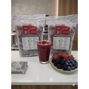Frutas Vermelhas - 10 Doses Congeladas