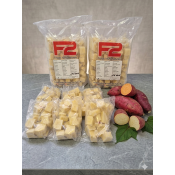 Batata Doce em cubos - 10 Doses