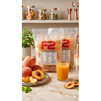 Pêssego - 10 Doses Congeladas